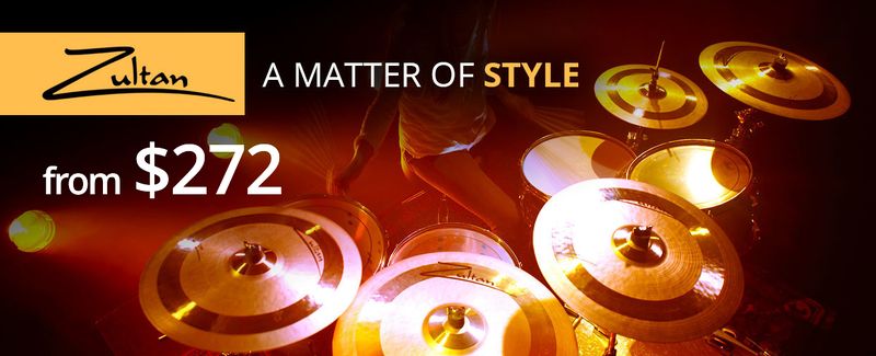 Current Specials Zultan Rock Beat Cymbalset
