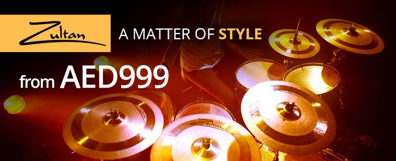 Current Specials Zultan Rock Beat Cymbalset