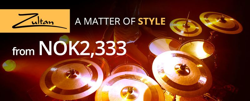 Current Specials Zultan Rock Beat Cymbalset